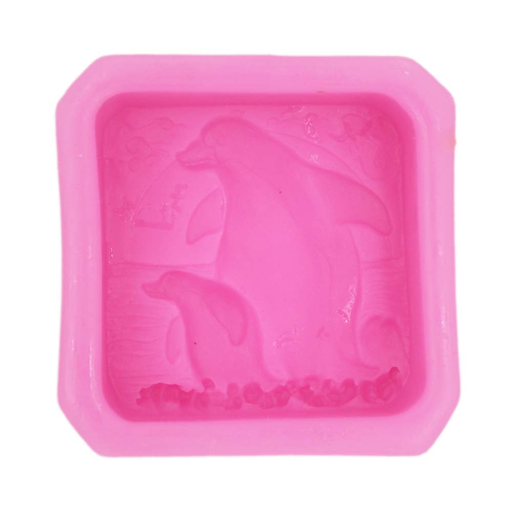 Penguin Silicone Soap Molds for DIY Handmade Soap Making - Cute Animal Shaped Soap Craft Kit for Bath, Gift & Home Decor
