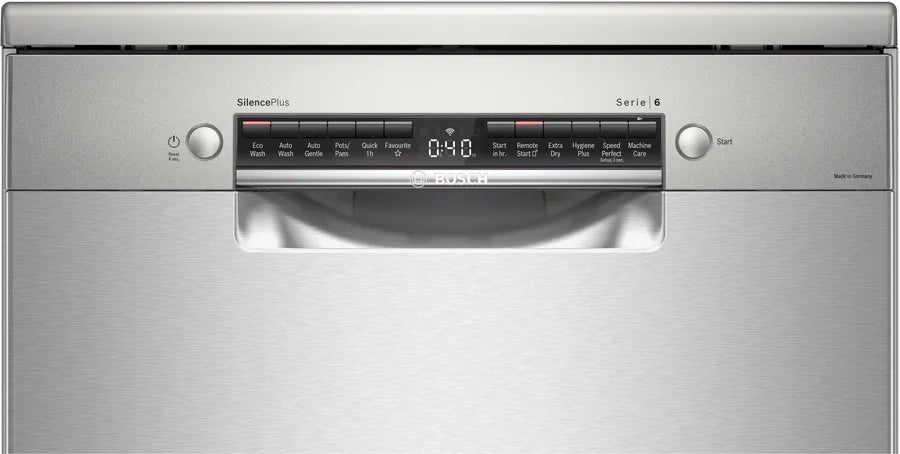 Bosch Series 6 60cm Freestanding Dishwasher SMS6HCI02A - Energy Efficient, Quiet Operation for Modern Kitchens | Perfect for Family Homes & Small Restaurants