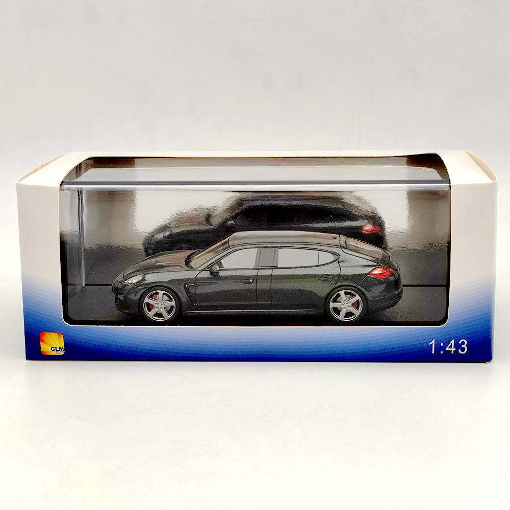 1:43 Scale 2012 Porsche Ruf Panamera RXL Grey Resin Diecast Model Car #214002 - Limited Edition Collectible Toy for Adults, Car Enthusiasts & Gift Ideas | Perfect for Display, Racing Collections & Home Decor