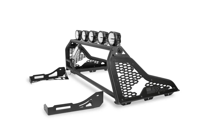 2024+ Toyota Tacoma Chase Rack by Rago Fabrication - Heavy Duty Off-Road Truck Bed Rack for Overlanding & Adventure Gear Storage