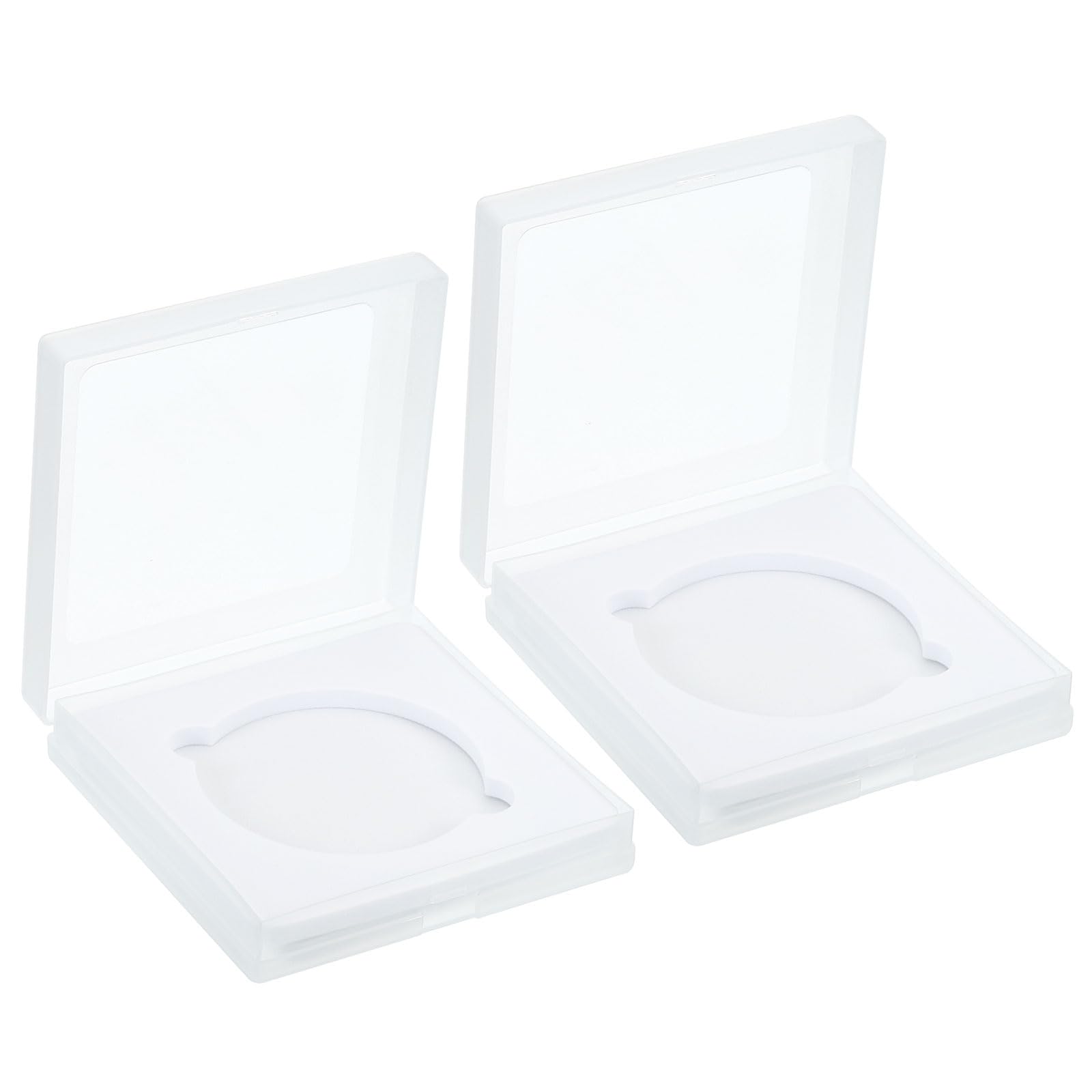 PATIKIL 58mm Lens Filter Case - 2 Pack Waterproof Dustproof Camera Filter Storage Box | Durable Plastic for DSLR Lens Filters | Perfect for Travel, Outdoor Photography & Equipment Protection