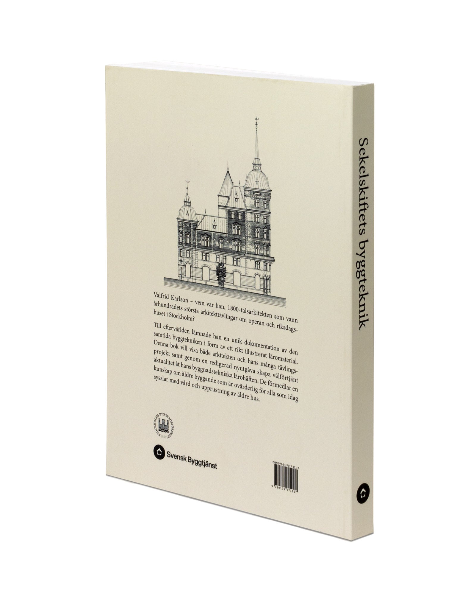 Bok Sekelskiftets Byggteknik - Vintage Construction Techniques Book - Perfect for History Enthusiasts & Architecture Students