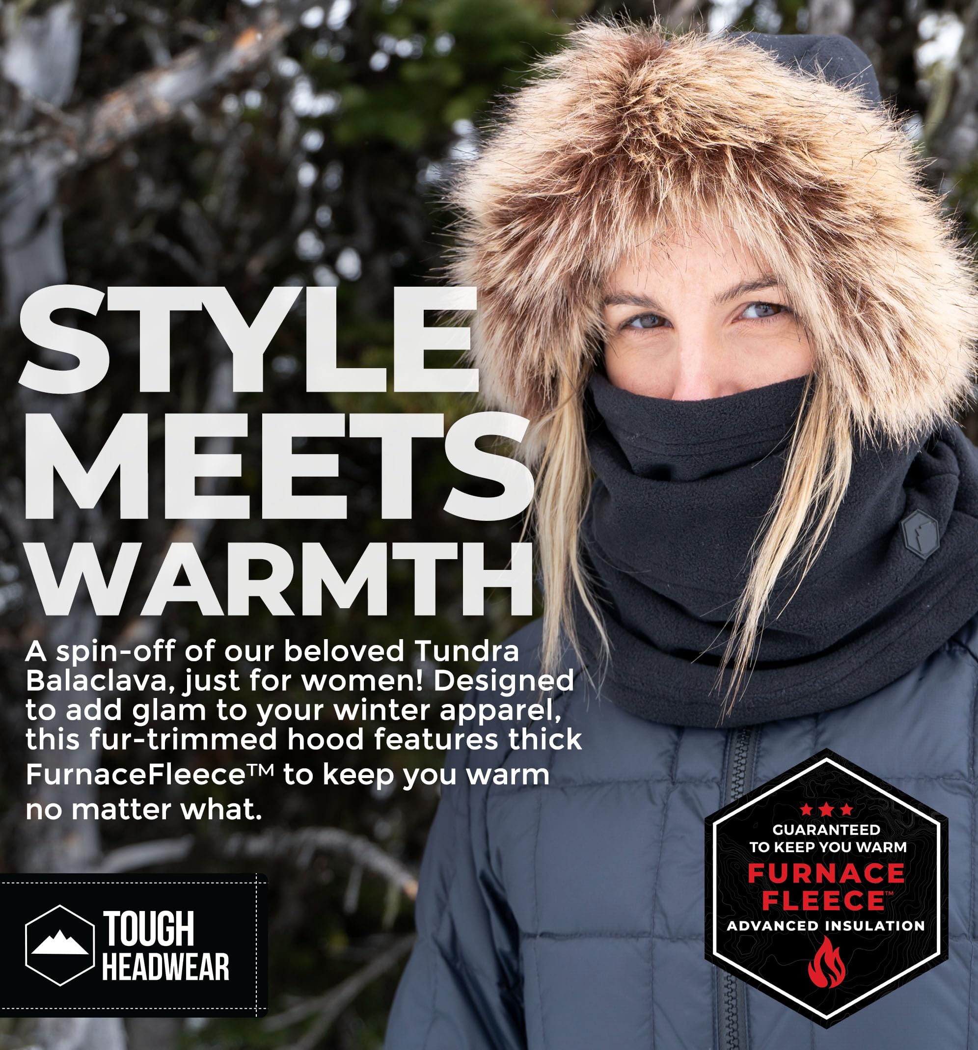 Warm Fleece Balaclava Ski Mask for Men & Women - Windproof Winter Face Cover for Extreme Cold Weather - Perfect for Skiing, Snowboarding & Outdoor Activities