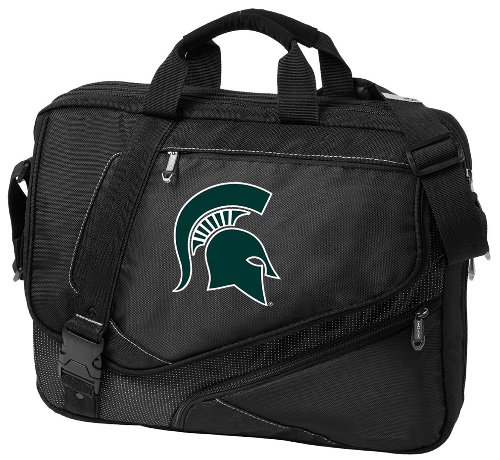 Michigan State University Laptop Bag 15.6 Inch - Durable College Computer Backpack for Students & Professionals - Perfect for Campus, Work & Travel