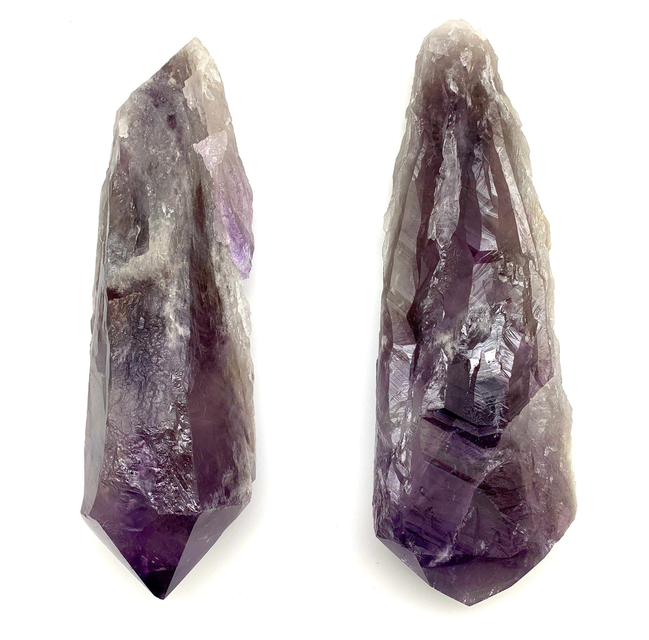 Natural Amethyst Large Point Crystal - Healing Stone for Meditation, Reiki, and Home Decor