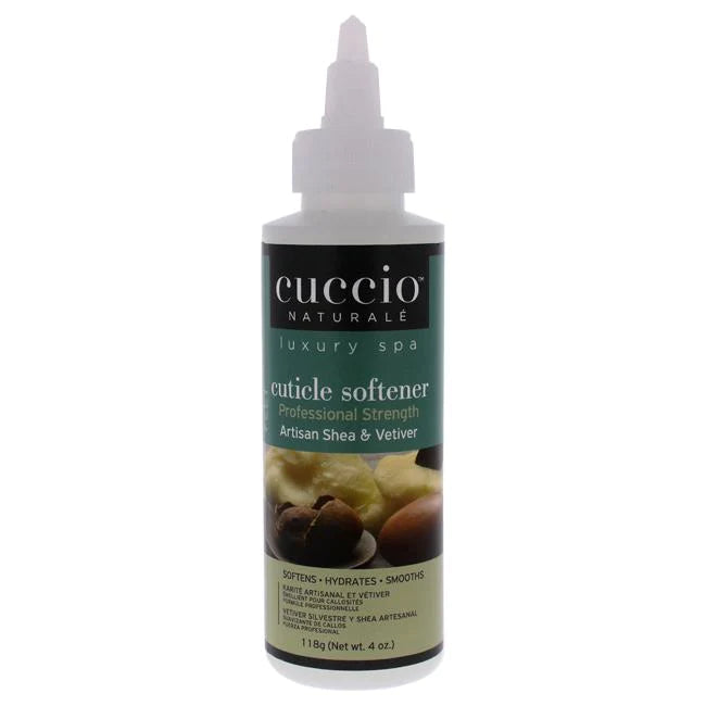 Cuccio Natural Pedicure Cuticle Softener - 4 oz Moisturizing Treatment for Dry, Cracked Cuticles - Perfect for At-Home Nail Care & Salon Use