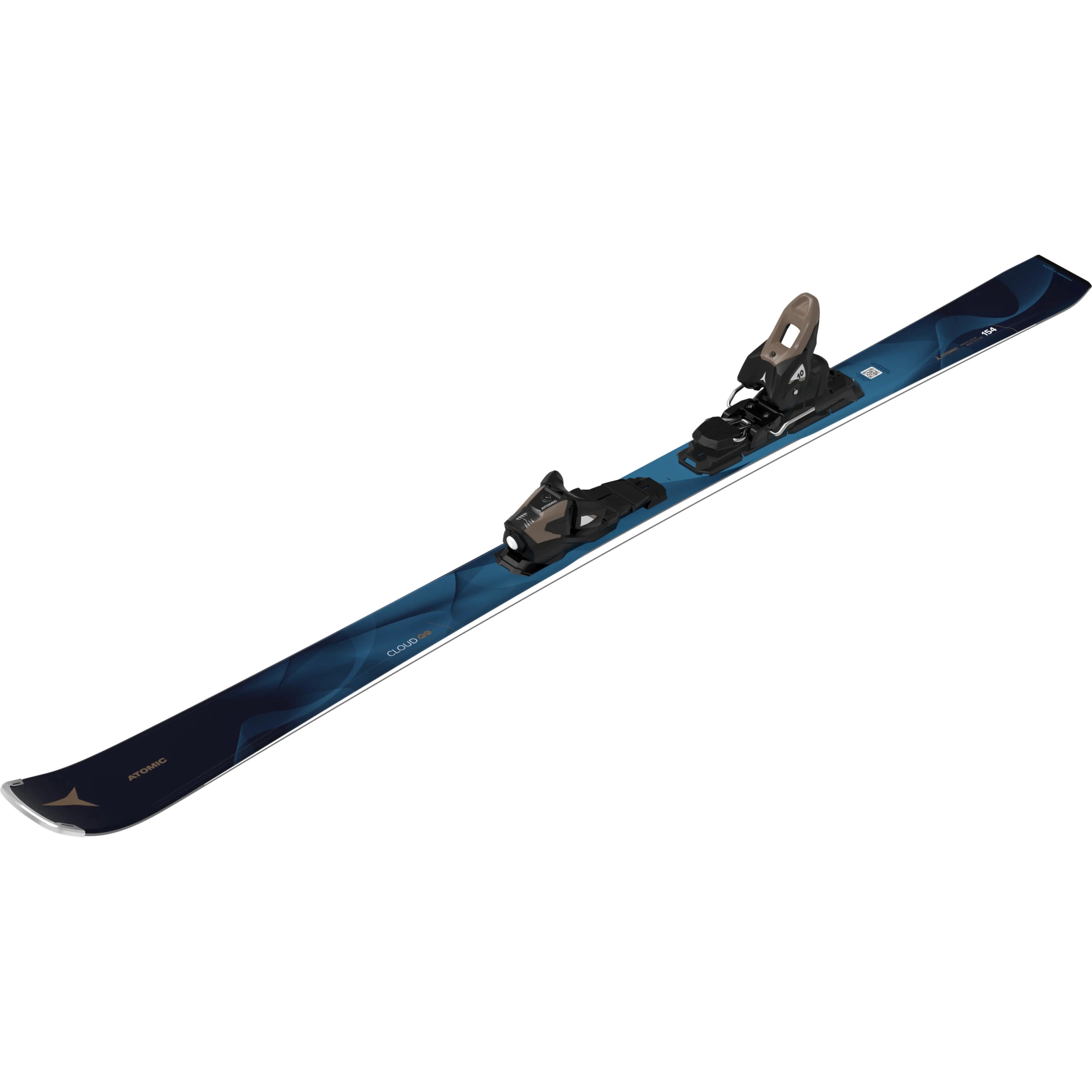 Atomic CLOUD Q9 Ski with M 10 GW Binding 2025 - Lightweight All-Mountain Skis for Men | Perfect for Powder, Groomers & Freeride Adventures