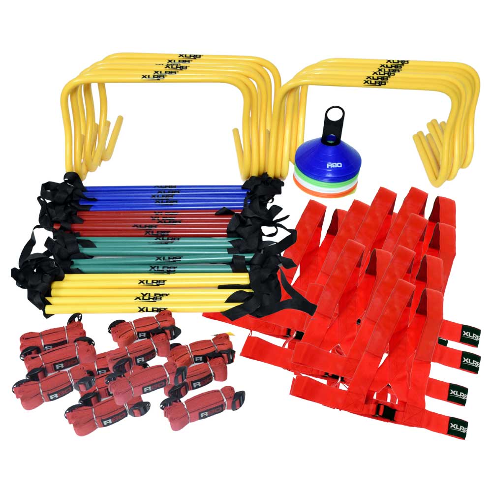 XLR8 Field Sports Team Training Pack - Durable Football, Soccer & Lacrosse Gear Set for Coaches & Players | Perfect for Practice, Games & Team Drills