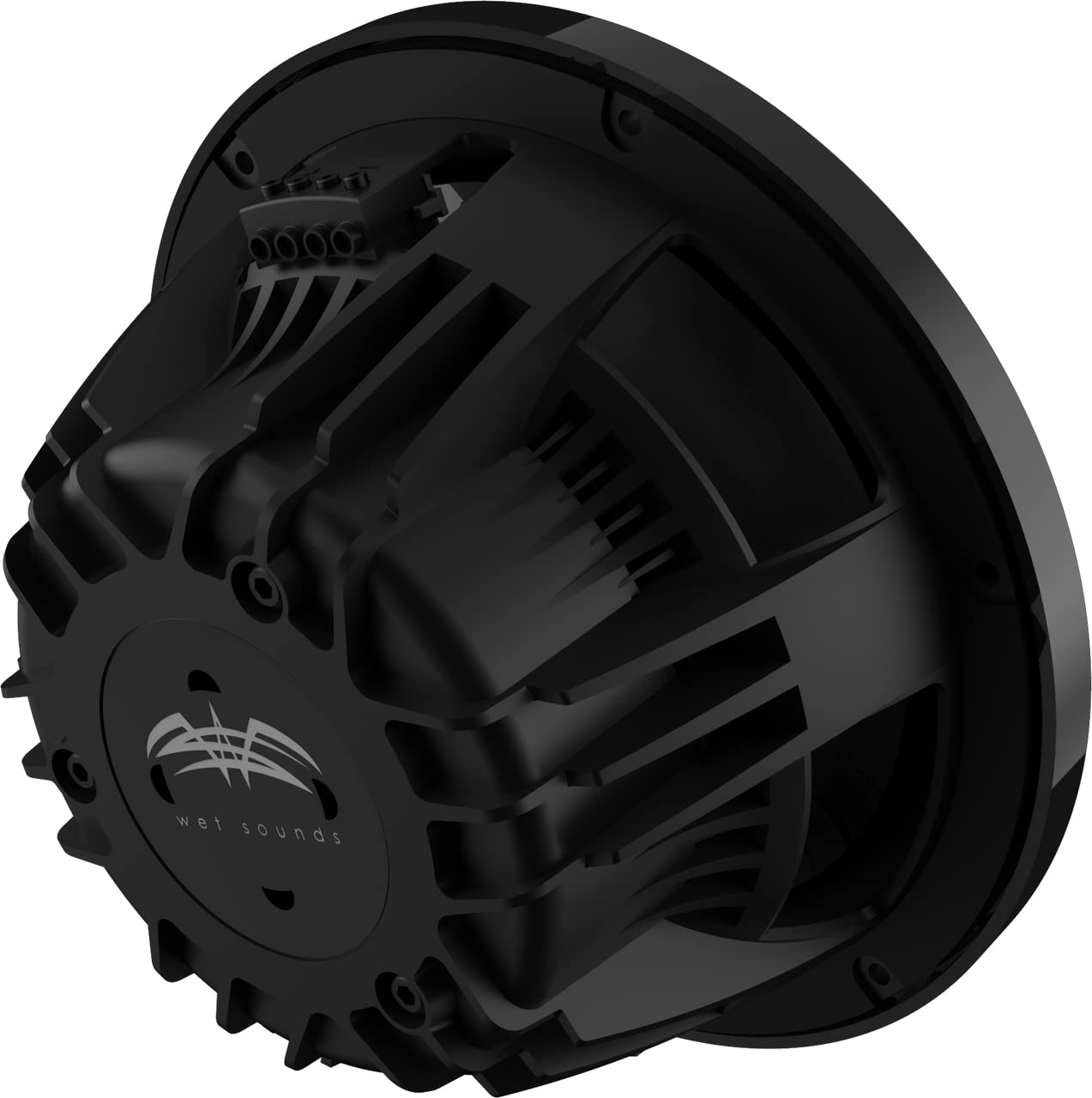 Wet Sounds Recon 10 FA-BG 10 Inch Free Air Subwoofer with Black Grille - Premium Marine & Car Audio Bass Speaker for Boats, Trucks & SUVs