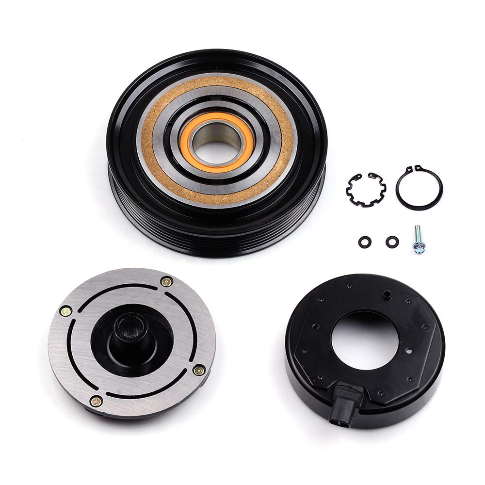 High-Quality AC Compressor Clutch Replacement - Compatible with CO 10736C, 2004-2007 Acura TL & 2003-2006 MDX - Perfect for AC System Repair & Summer Cooling Maintenance