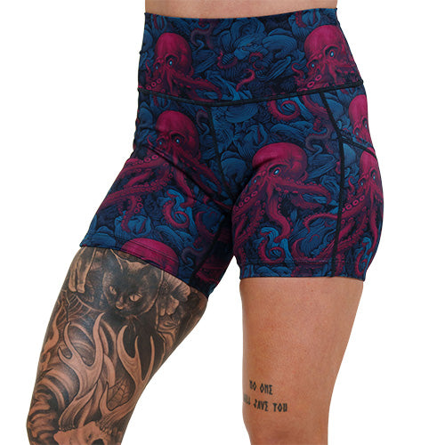 Kraken Men's Athletic Shorts - Lightweight Quick-Dry Workout Running Gym Shorts for Men - Perfect for Running, Training & Outdoor Activities