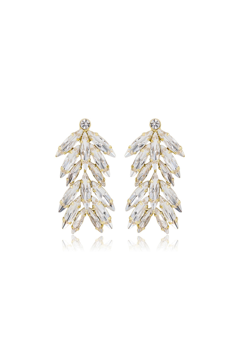 Meropi Earrings for Women - Elegant Gold Hoop Earrings, Hypoallergenic & Lightweight - Perfect for Everyday Wear, Parties & Gifts