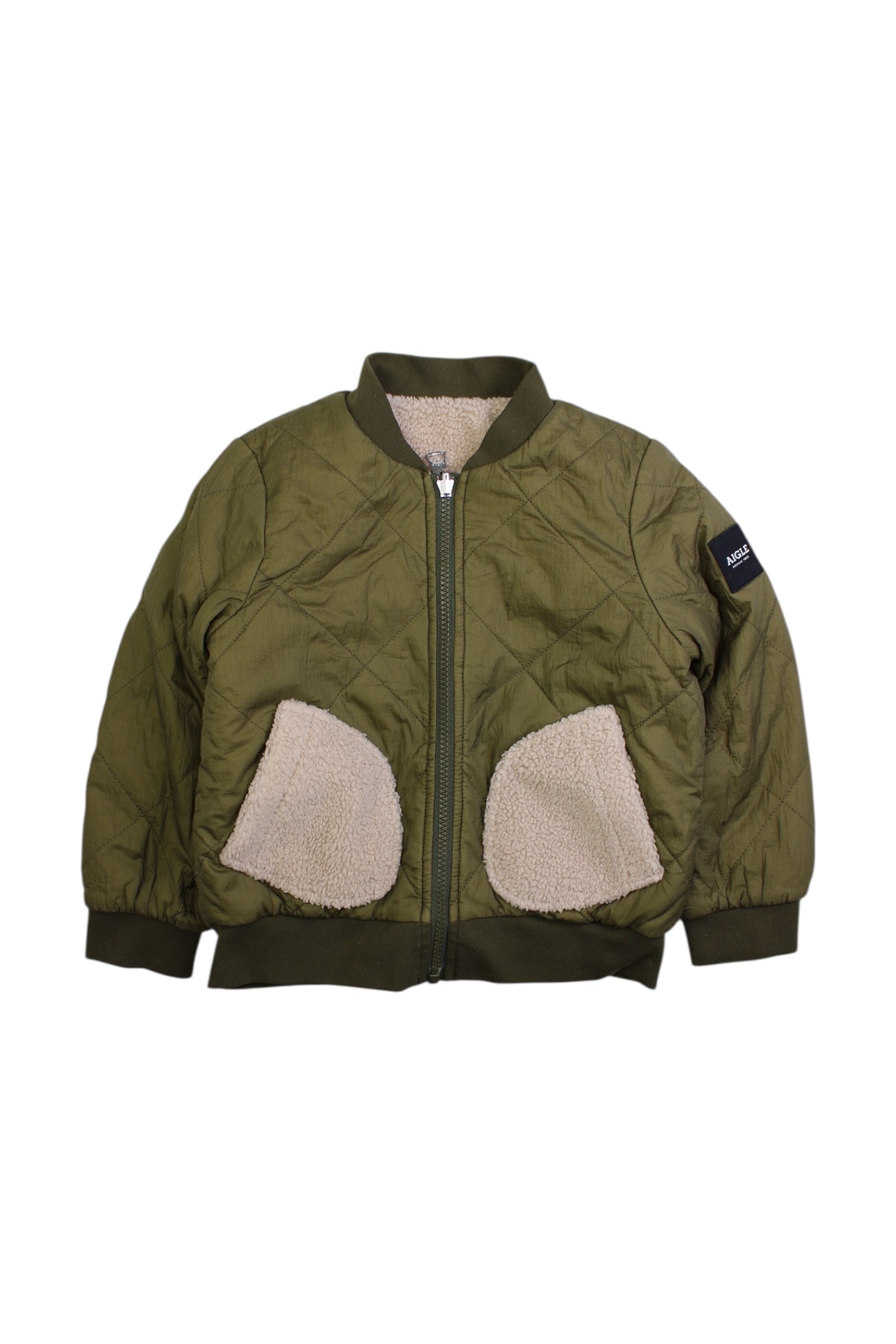 Aigle Kids' Puffer Quilted Coat - Warm Winter Jacket for Boys & Girls Age 6 | Waterproof Outdoor Outerwear for Snow Play & School Activities