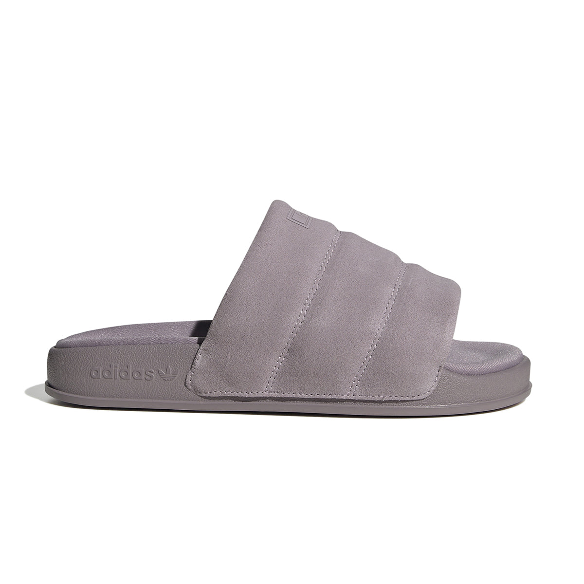 Adidas Adilette Essential Slides 'Preloved Fig' - Comfortable Pool & Beach Sandals for Men & Women | Perfect for Shower, Gym, and Lounging