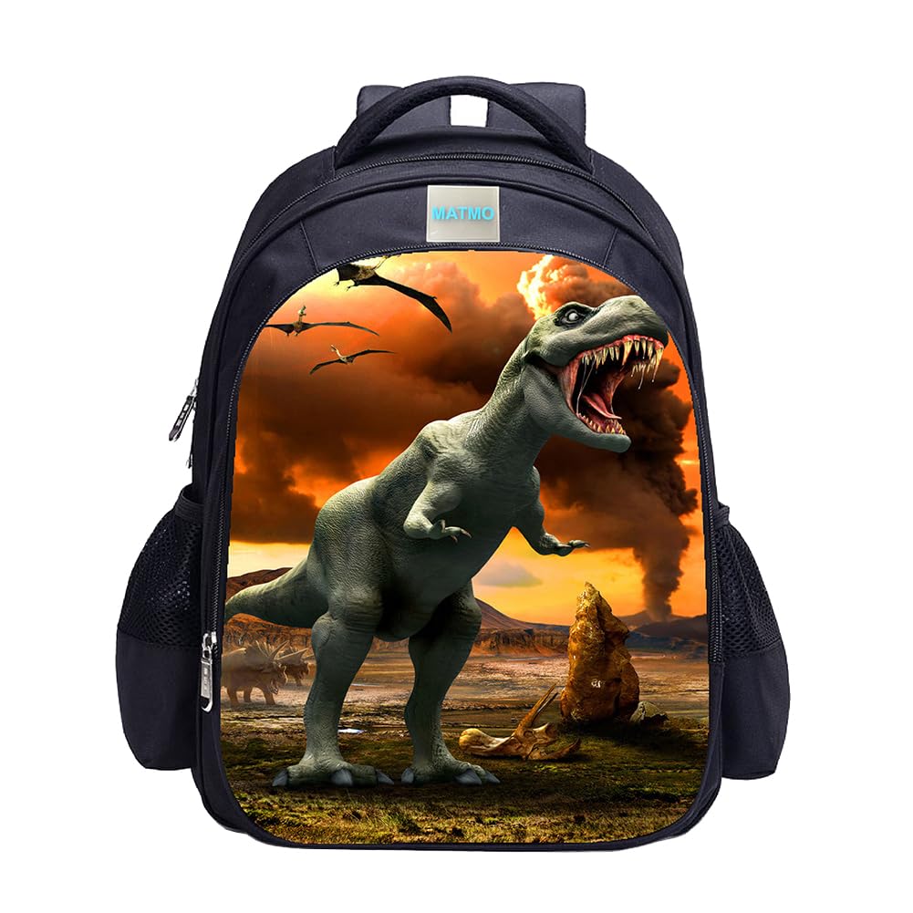 Dinosaur Backpack for Boys - Kids School Bookbag for Daily Use
