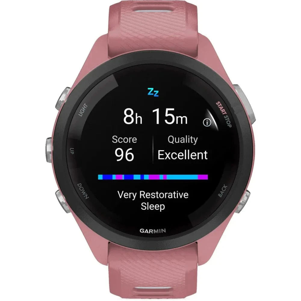 Garmin Forerunner 265S GPS Running Smartwatch - Heart Rate Monitor, Music Storage, Advanced Workout Metrics for Runners & Athletes | Perfect for Marathon Training, Outdoor Jogging & Fitness Tracking