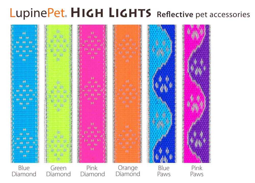 Lupine Reflective 2-Foot Traffic Leash 3/4