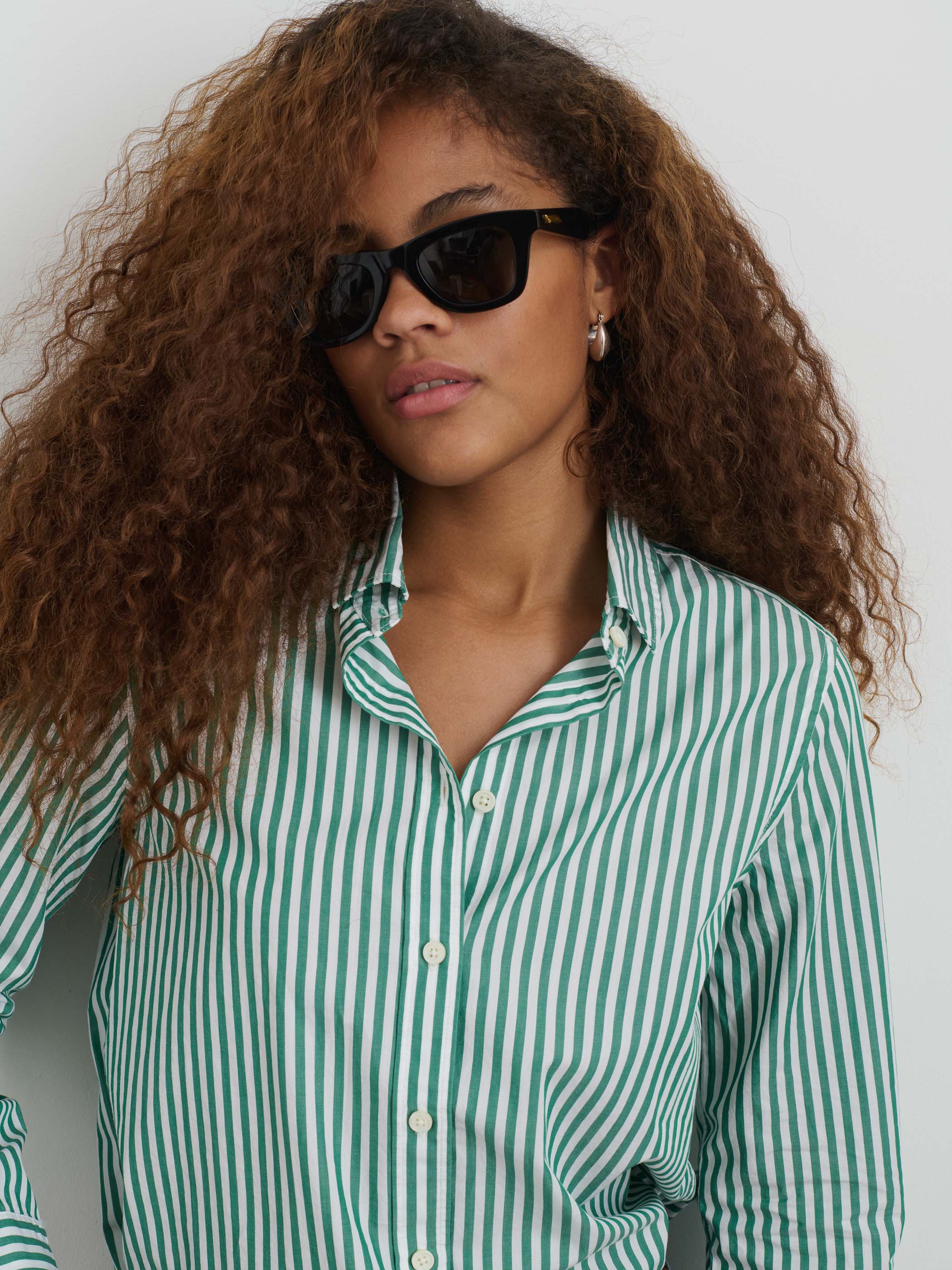 Val Striped Poplin Shirt - Stylish & Comfortable Casual Wear for Men & Women | Perfect for Office, Outings & Everyday Fashion