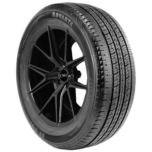 Advanta SVT-01 P265/65R18 114T All-Season SUV/Truck Tires - Durable Traction for Highway, Off-Road & Winter Driving