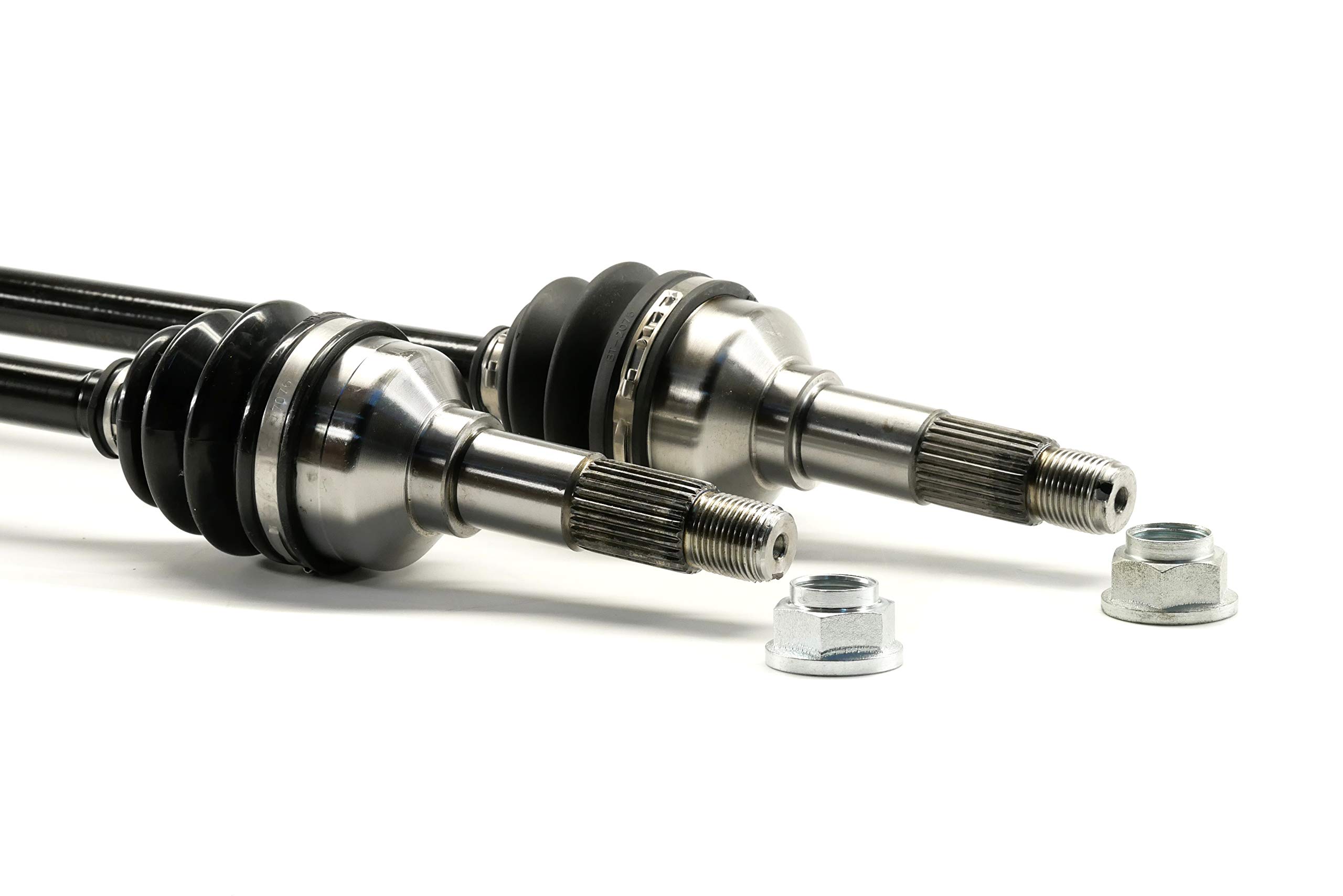 Rear CV Axle Pair with Wheel Bearings for Yamaha Rhino 700 2008-2013 - Heavy Duty Replacement Parts for Off-Road ATV & UTV Adventures