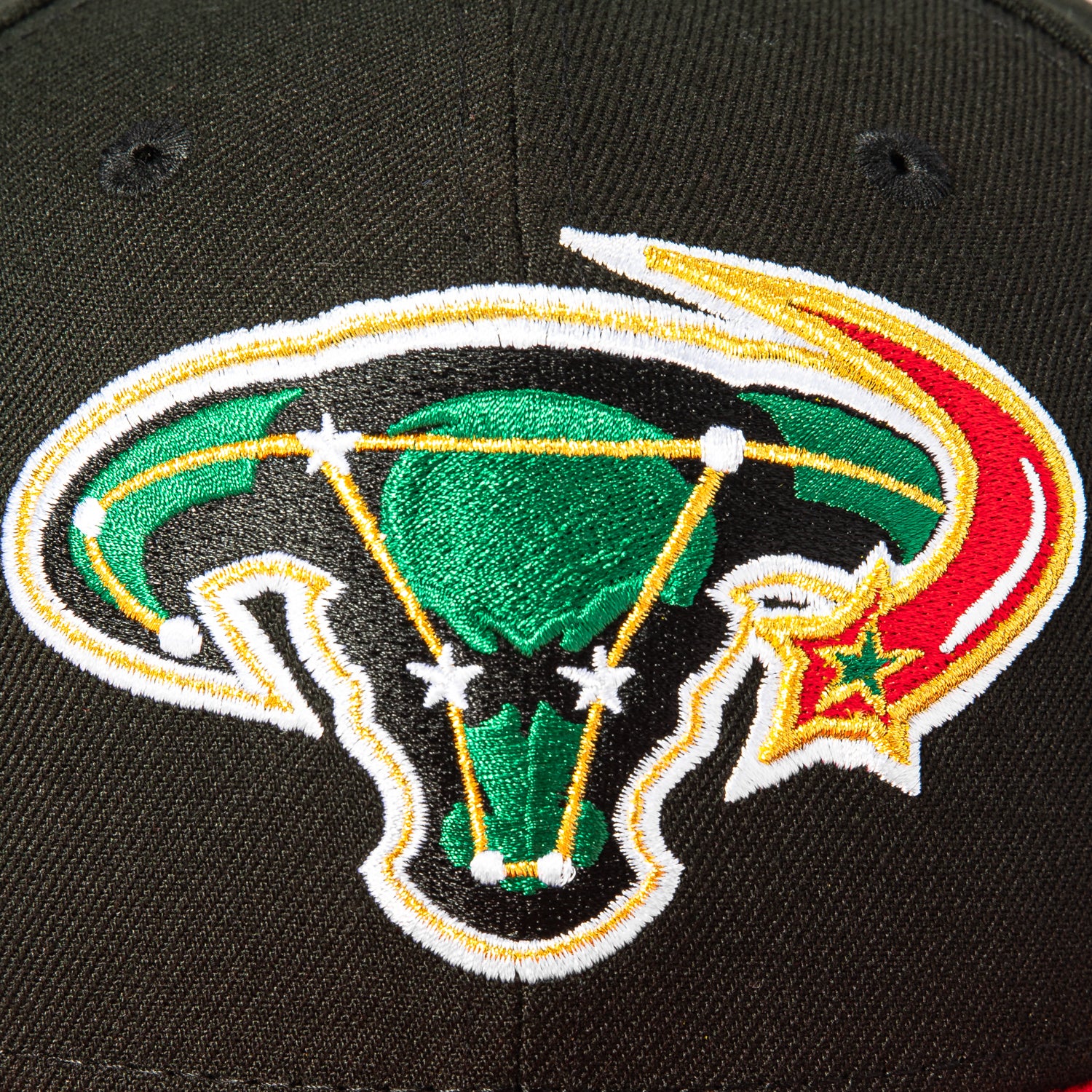 New Era 59Fifty Dallas Stars 2003 Alternate Snapback Hat - Black & Red NHL Hockey Cap for Men & Women - Perfect for Games, Fan Gear & Streetwear Fashion