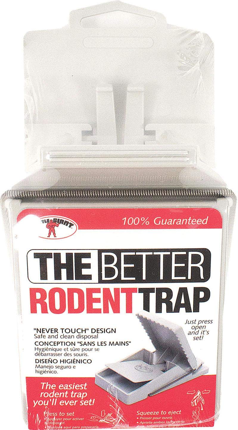 Little Giant Easy Release Rodent Trap - Humane Mouse & Rat Trap for Home, Garage & Garden - Press Open Design for Safe Catch & Release
