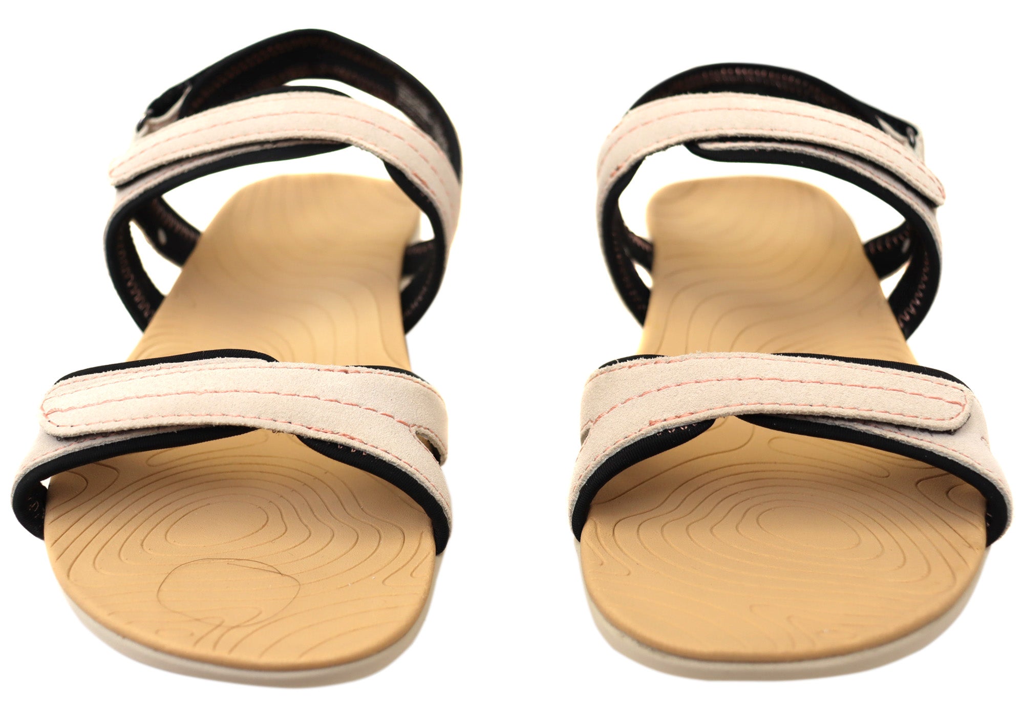 Women's Comfortable Leather Adjustable Sandals from Honduras - Perfect for Beach, Vacation & Summer Walking