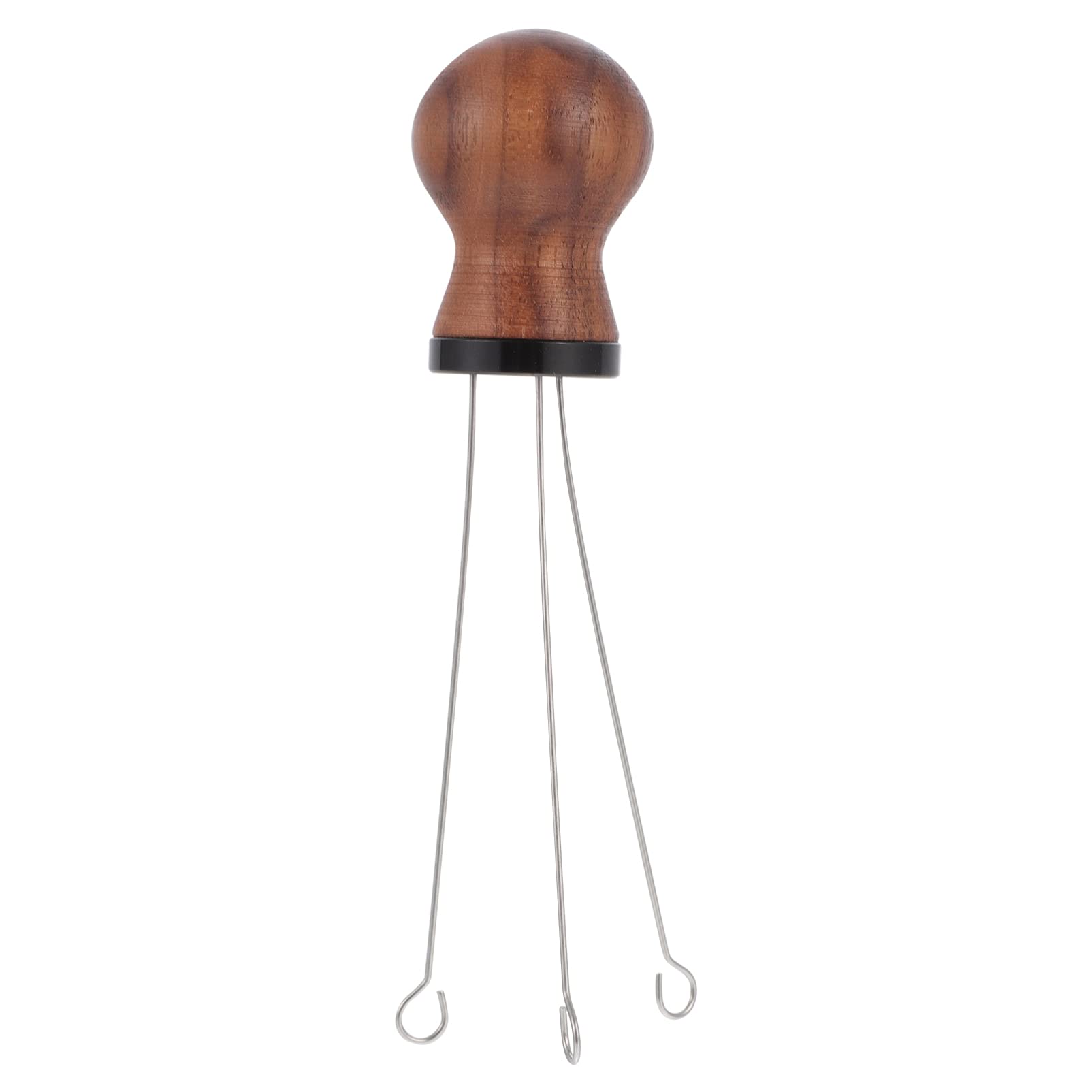 FRCOLOR Wooden Espresso Coffee Stirrer with Needle Tip - Barista Tool for Even Coffee Grounds Distribution & Tamping - Perfect for Home Brewing, Coffee Shops & Professional Baristas