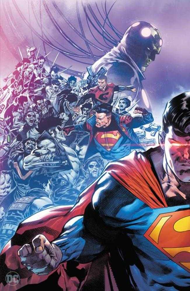 Action Comics #1064 Cover G Rafa Sandoval Connecting Foil Variant - DC Comics House of Brainiac Storyline | Rare Collectible Comic Book for Fans & Investors | Perfect for Display, Gifts, and Comic Conventions