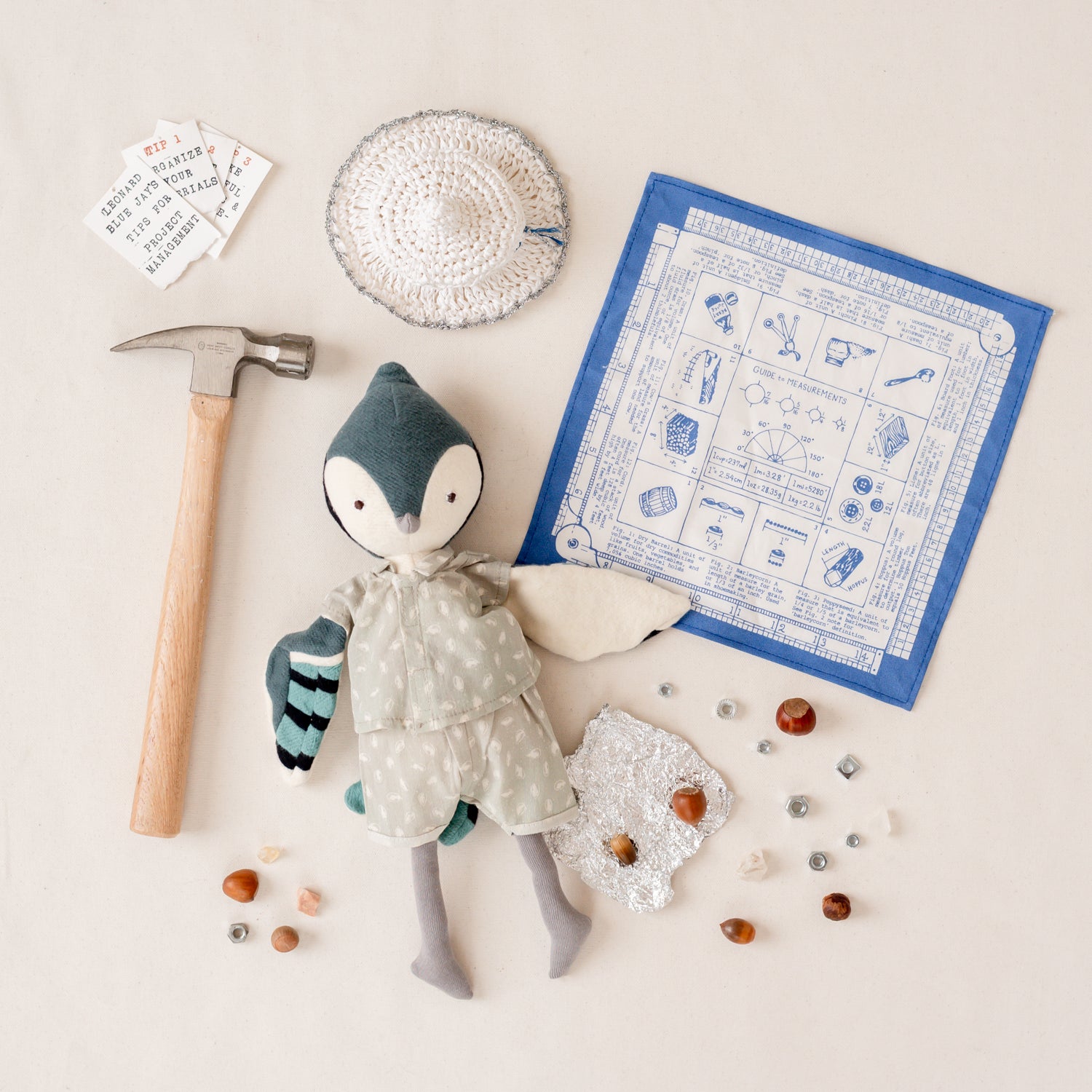 Doll Seed Print Shorts - Adorable Miniature Clothes for Dolls | Perfect for DIY Doll Fashion & Playtime