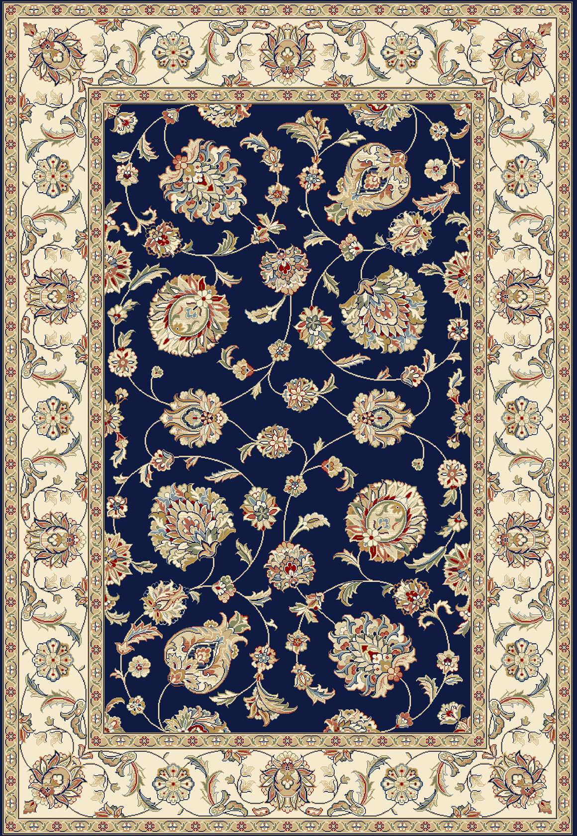 Dynamic Rugs Ancient Garden Collection Runner Rug 2' x 3'11
