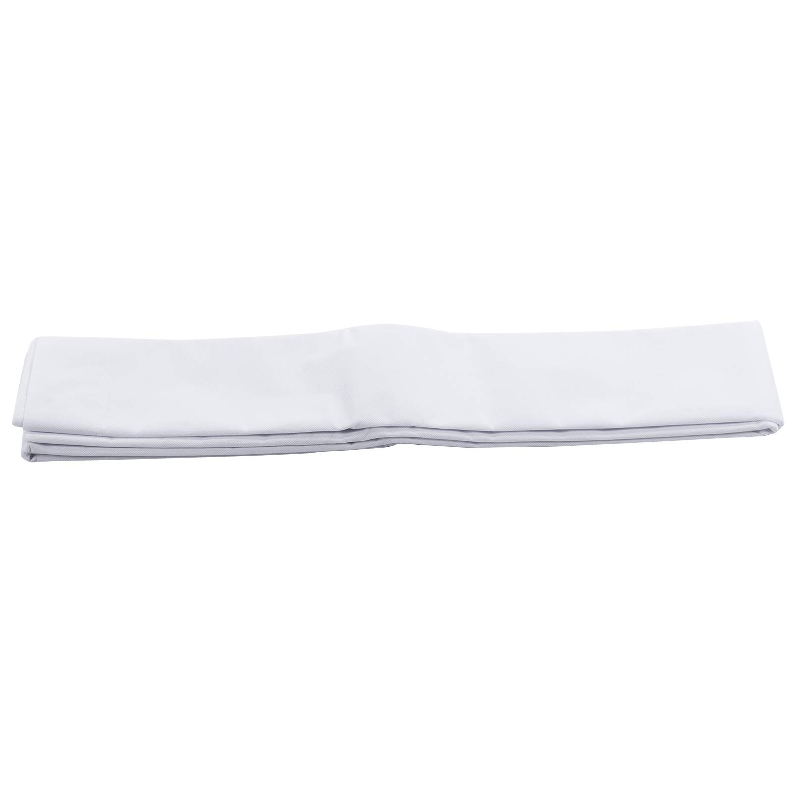 Janzoom Double-Sided Thick Photography Backdrop Cloth - Solid White Studio Background for TV, Film & Photo Shoots | Perfect for Professional Studios, YouTube Videos & Product Photography