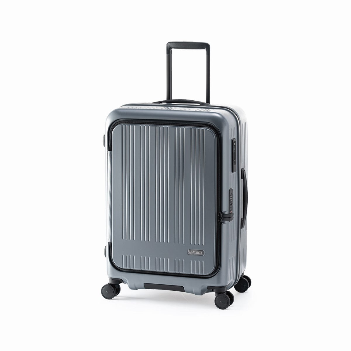 A.L.I MAXBOX 8011 Expandable Luggage with Brake Wheels & Front Cover - Perfect for Air Travel, Business Trips & Family Vacations