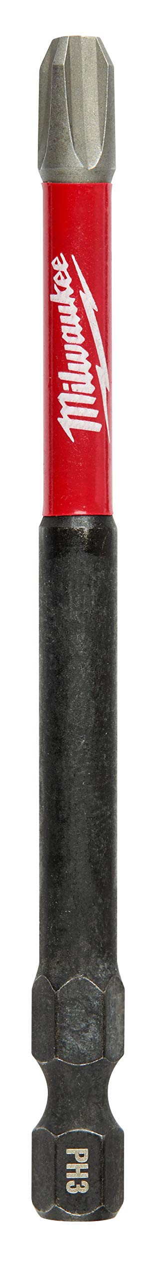 Milwaukee SHOCKWAVE #3 Phillips Bit Pack of 25 (3.5 Inch Length) - Premium Impact Driver Bits for Construction, Woodworking & DIY Projects
