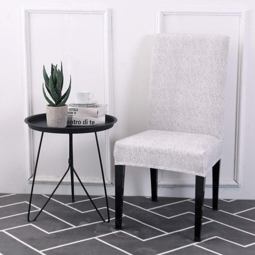 Stretchable Washable Dining Chair Covers - Soft Slipcovers for Kitchen, Banquet, Hotel & Living Room - 1PC Seat Protector (Perfect for Home Decor & Restaurant Use)