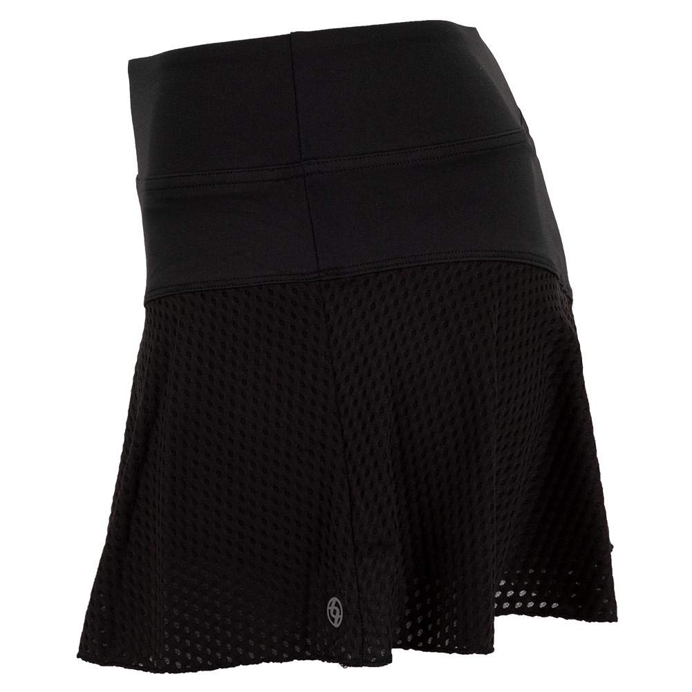 Lija Basic Multi Panel Skirt for Women - White Flowy Midi Skirt | Casual Summer Skirt for Beach, Office & Date Night Outfits