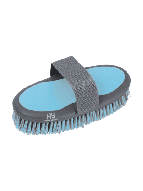 Hyshine Active Groom Sponge Brush for Dogs & Cats - Soft Pet Bath Brush for Shedding, Massage & Cleaning - Perfect for Bath Time & Grooming at Home