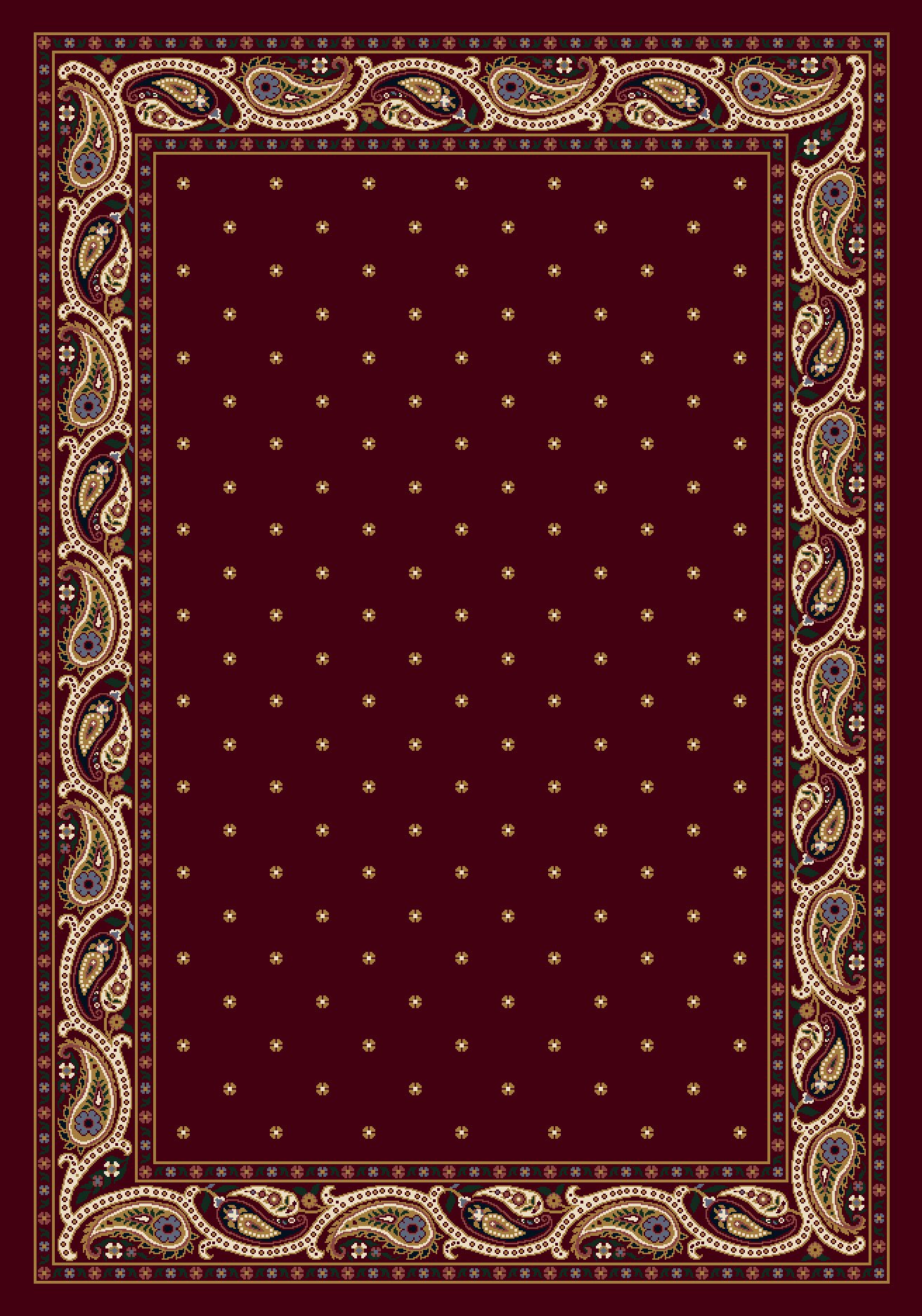 Milliken Innovations 10000 Garnet 7'7