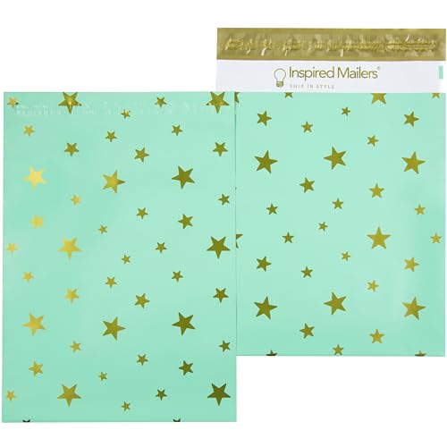 Gold Stars (Seafoam)
