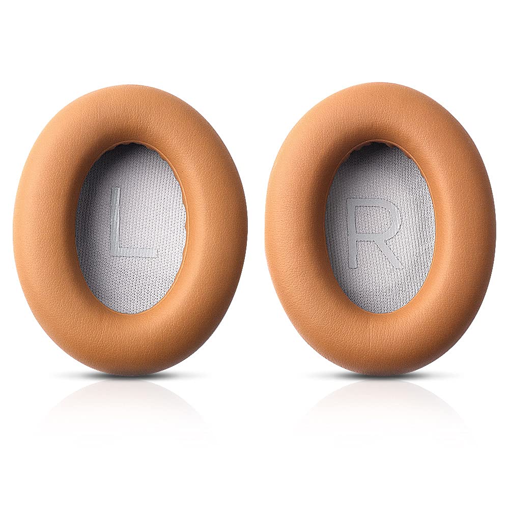 HUYUN Protein Leather Replacement Ear Pads for Bose 700, NCH700, NC700 Headphones - Premium Noise Cancelling Earpads & Cushion Repair Parts (Khaki) - Perfect for Office, Travel & Gaming Comfort