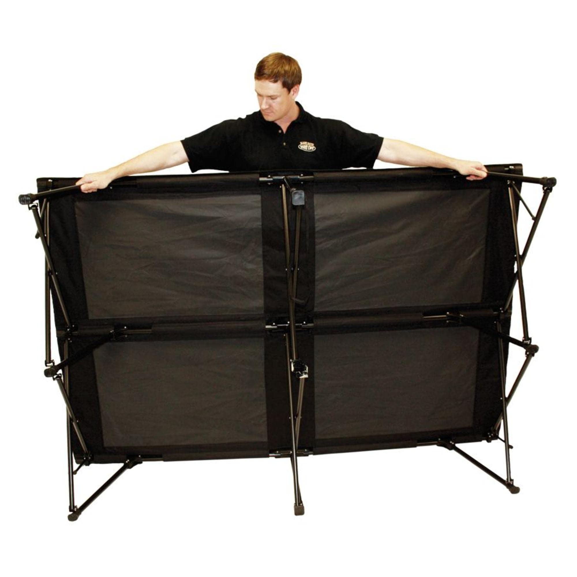 Kamp Rite Double Kwik Cot - 2 Person Portable Camping Cot for Adults, Heavy Duty Folding Bed with Carry Bag - Perfect for Camping, Hiking, Backpacking & Outdoor Adventures