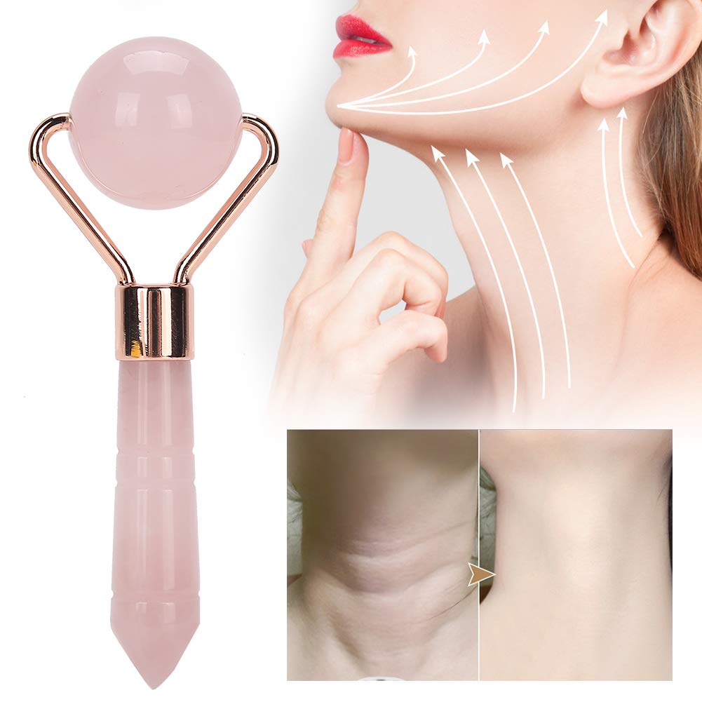 Premium Jade Face Roller for Anti-Aging & Facial Massage - Natural Jade Stone Therapy Tool for Skin Tightening, Wrinkle Reduction & Muscle Relaxation - Perfect for Home Spa, Self-Care Routine & Beauty Therapy