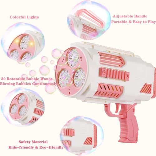 Bubble Party Custom Bundle - Fun Bubble Machine & Solution Kit for Kids, Birthday Parties, Weddings & Outdoor Events | Perfect for Backyard Celebrations & Family Gatherings