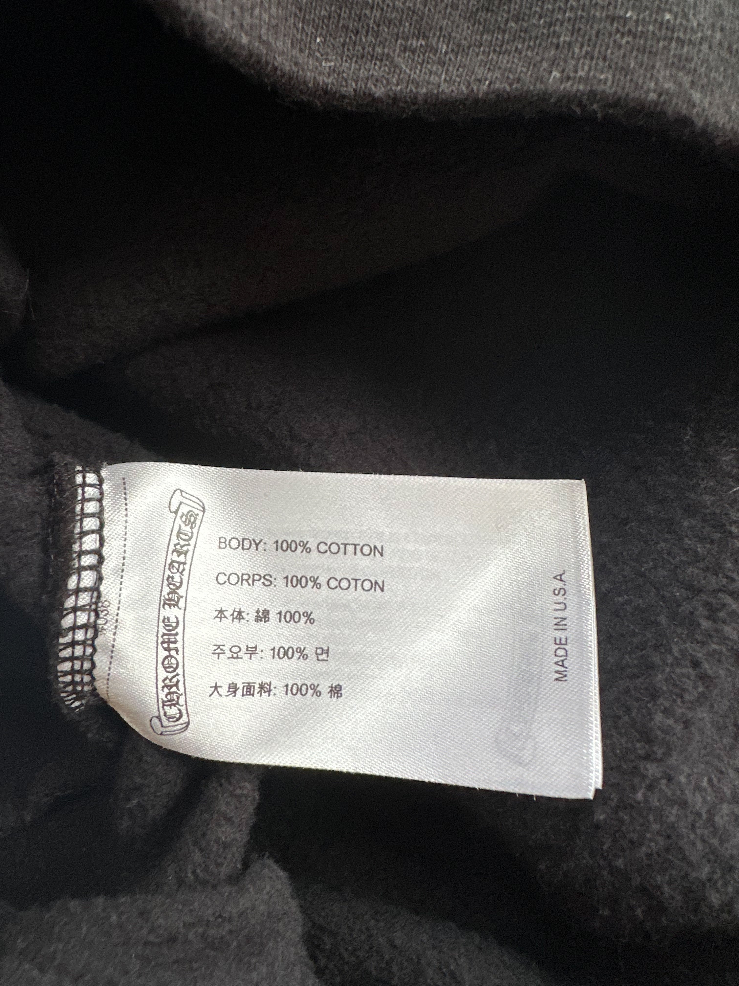 Chrome Hearts Black & White Logo Embroidered Sweater - Stylish Unisex Pullover for Casual Wear & Street Fashion
