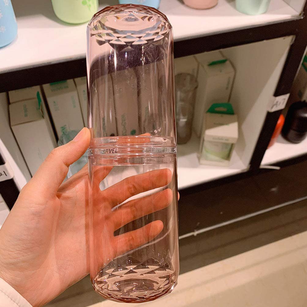 1pc Travel Toothbrush and Toothpaste Holder - Portable Washing Storage Cup for Bathroom, Camping, and Travel Accessories - Perfect for Home, Hotel, and Outdoor Use