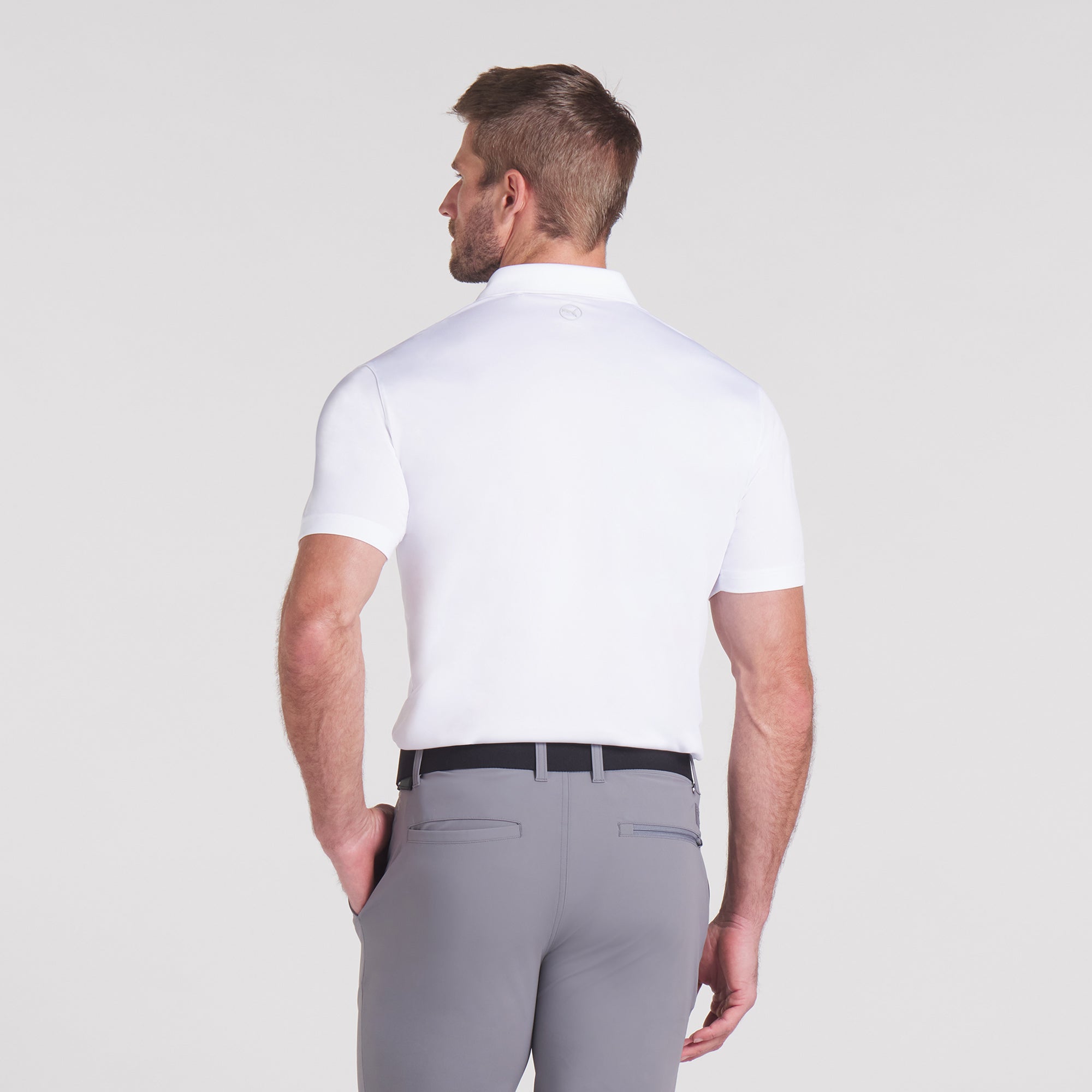Premium Pure 2.0 Golf Polo Shirt for Men - Moisture Wicking & UV Protection - Perfect for Golf Courses, Country Clubs & Outdoor Sports Activities