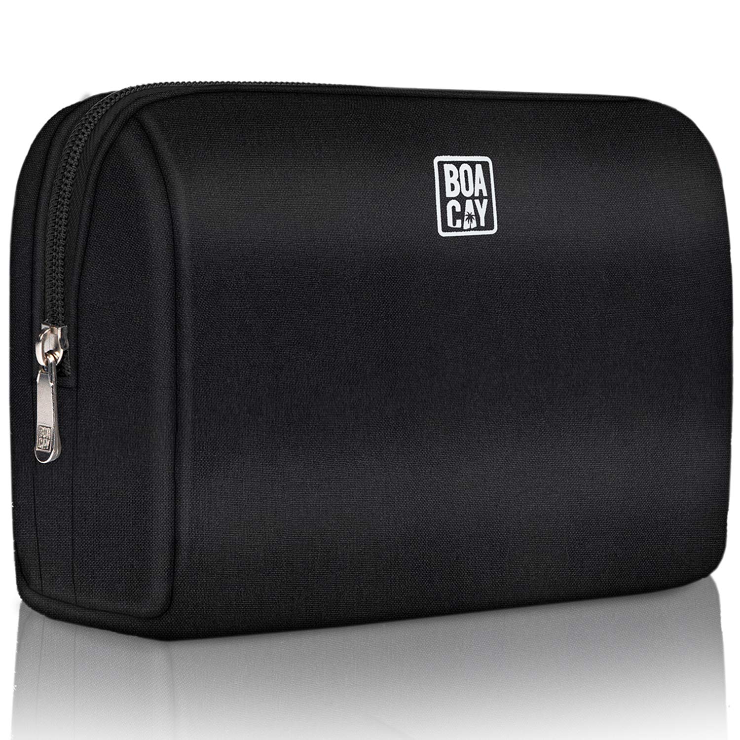 BOACAY Large Makeup Bag for Women - Waterproof Travel Cosmetic Organizer with Zipper, Toiletry Pouch for Purse, Makeup Case for Brushes & Accessories | Perfect for Travel, Gym, Daily Use & Gift Giving