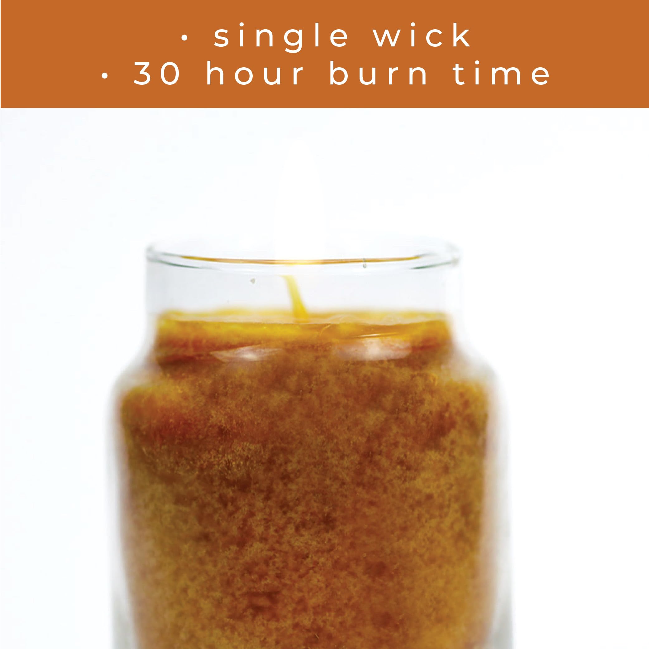Banana Nut Bread Scented Glass Jar Candle (6oz) - Made in USA, True-to-Life Fragrance with Lid - Perfect for Baby Showers, Nursery Decor & Cozy Home Ambiance