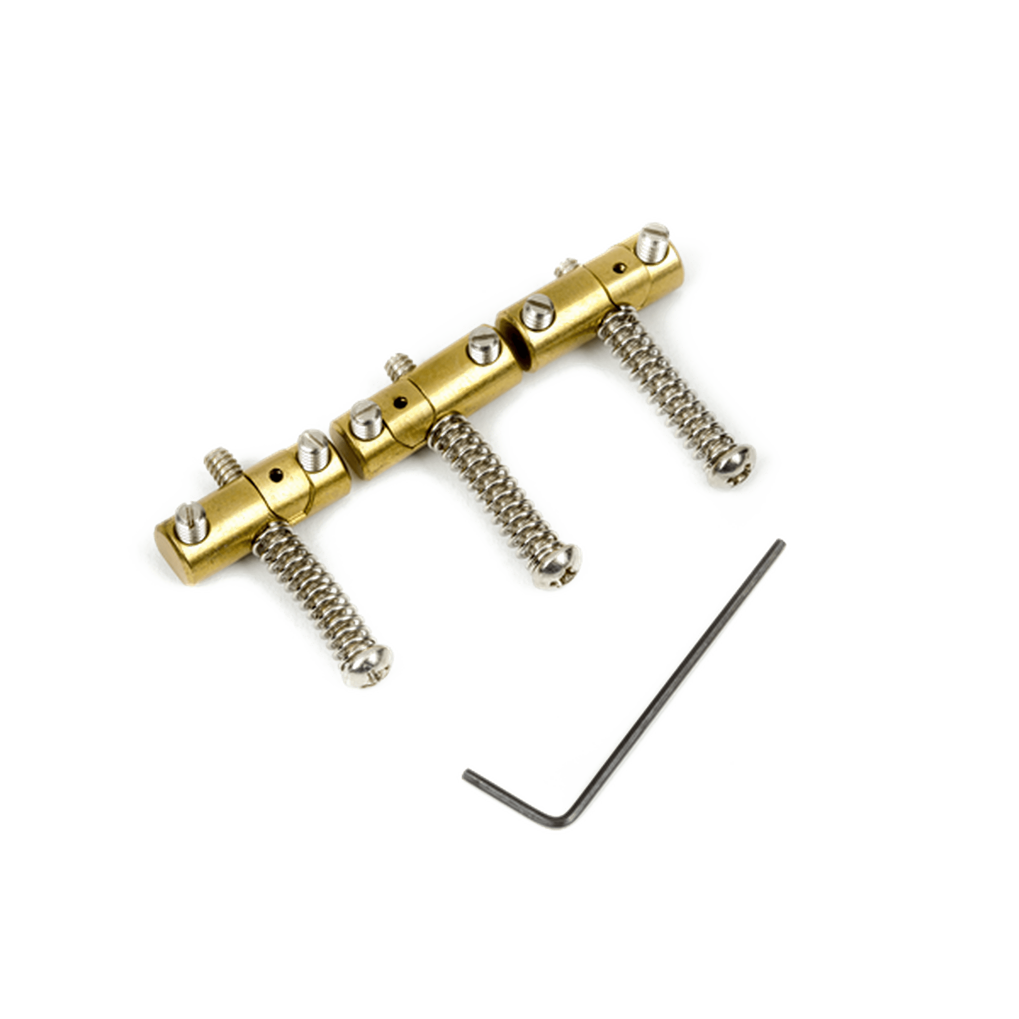 Fender Adjustable Intonation Telecaster Saddle Kit - Perfect for Guitar Setup & Bridge Replacement