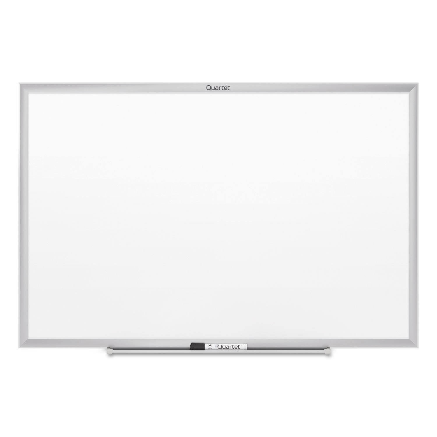Quartet Magnetic Dry Erase White Board 48x36 Inches - Premium Nano-Clean Surface Resists Stains, Silver Aluminum Frame (SM534) - Perfect for Office Meetings, Classroom Teaching & Home Organization